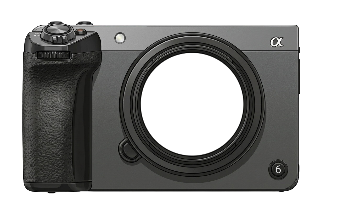 Sony Alpha Kamera mit FE 35mm F2.8 Objektiv